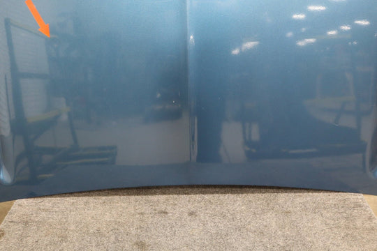 88 - 98 Chevy C/K Truck GMT400 OEM Hood Panel Blue Repaint