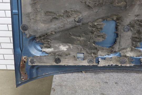 88 - 98 Chevy C/K Truck GMT400 OEM Hood Panel Blue Repaint