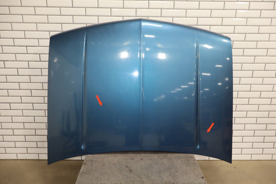 88 - 98 Chevy C/K Truck GMT400 OEM Hood Panel Blue Repaint