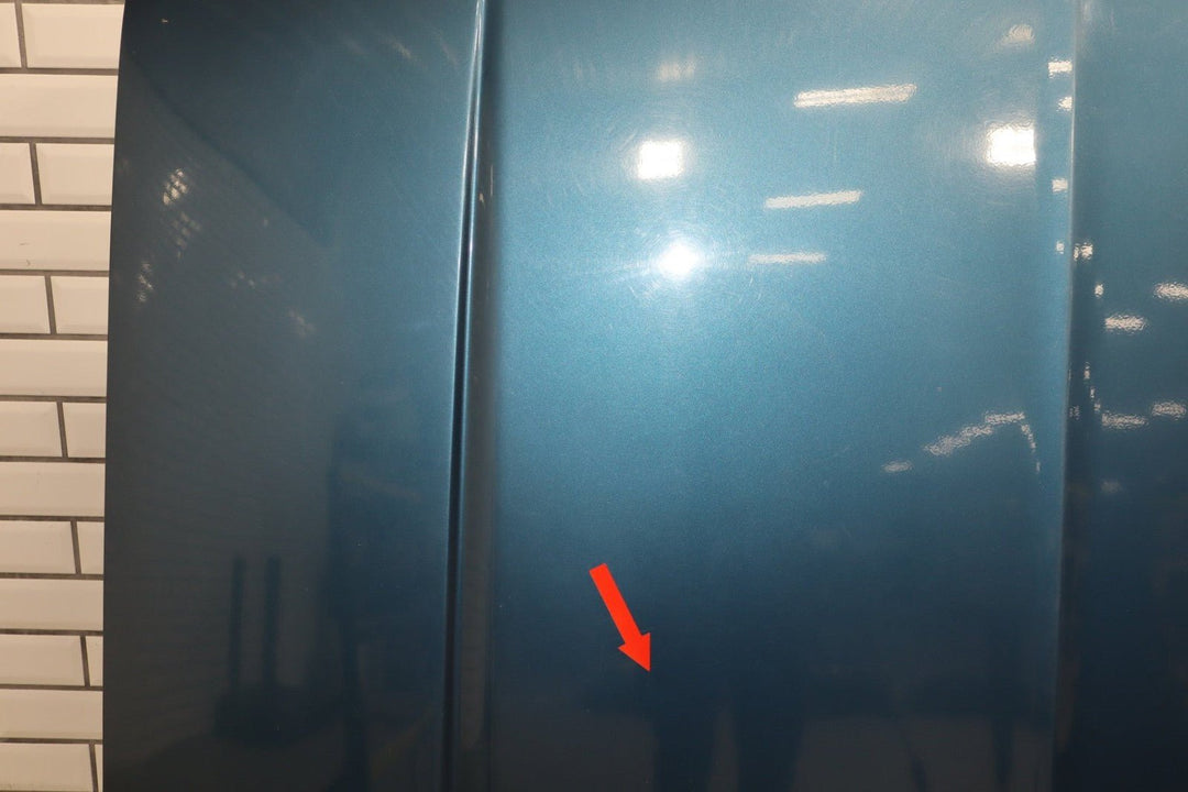 88 - 98 Chevy C/K Truck GMT400 OEM Hood Panel Blue Repaint