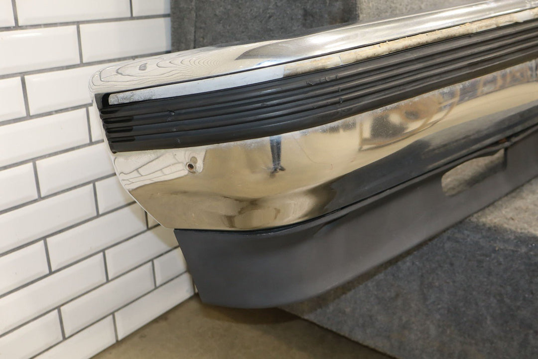 88 - 98 Chevy GMC C/K Truck Diesel Chrome Front Bumper Assembly OEM GMT400