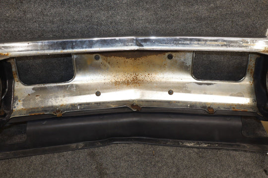 88 - 98 Chevy GMC C/K Truck Diesel Chrome Front Bumper Assembly OEM GMT400