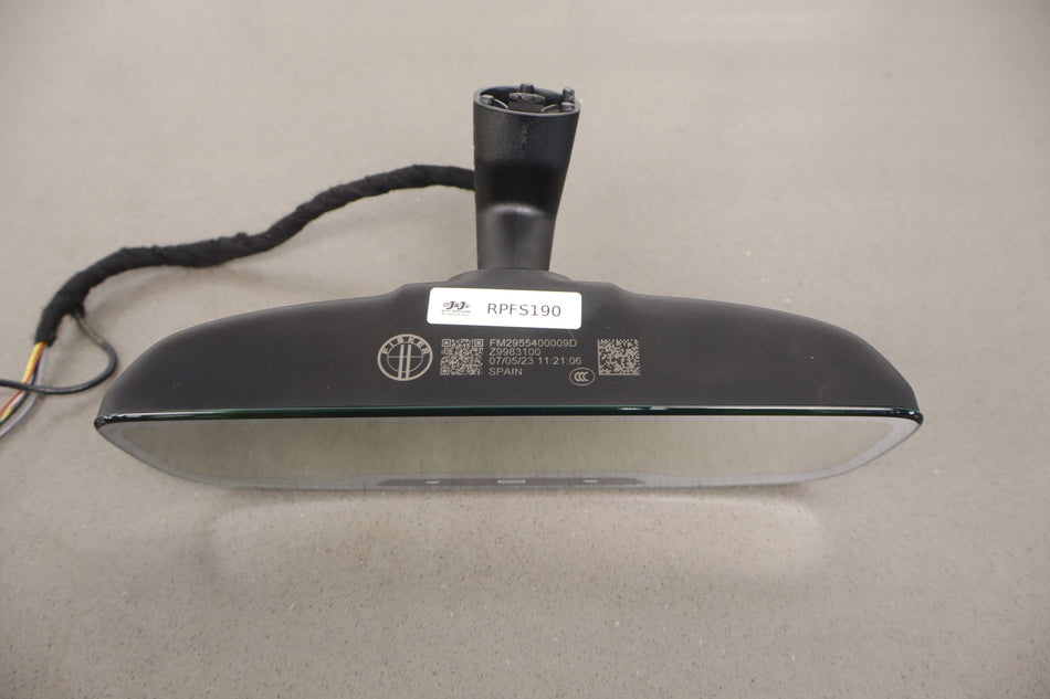 23-24 Fisker Ocean One Framless Auto Dim Interior Rear View Mirror FM2955400009D