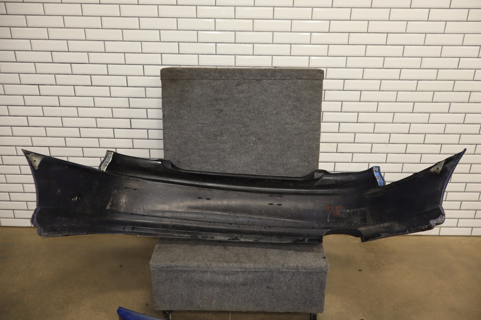 2004 Pontiac GTO Rear Bumper Assembly- Single Exhaust Cutout Impulse Blue Metallic 24
