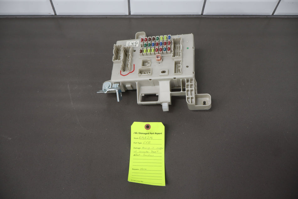 2007 Lexus GX470- Cabin Fuse Box