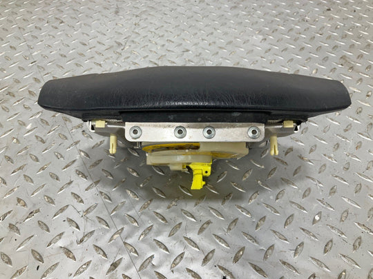 90 - 92 Toyota Supra Left Driver Steering Wheel Airbag Black Trim