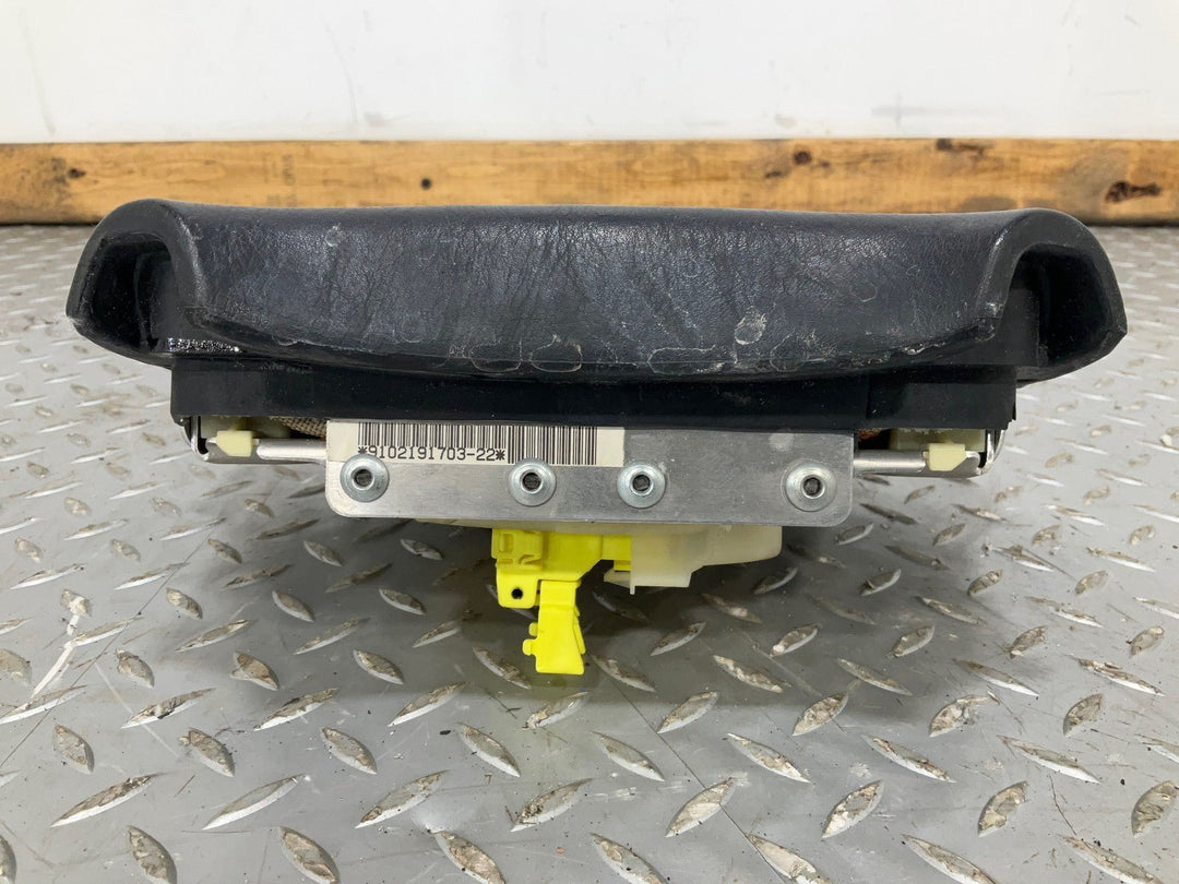 90 - 92 Toyota Supra Left Driver Steering Wheel Airbag Black Trim