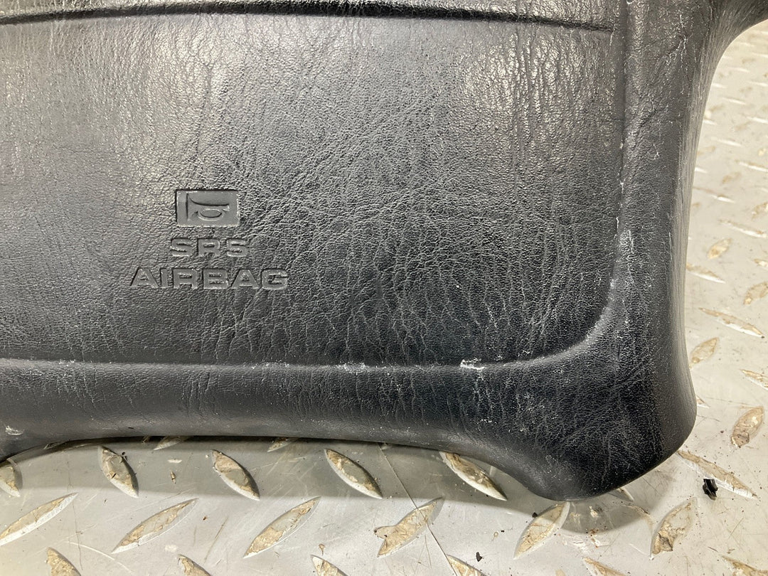 90 - 92 Toyota Supra Left Driver Steering Wheel Airbag Black Trim