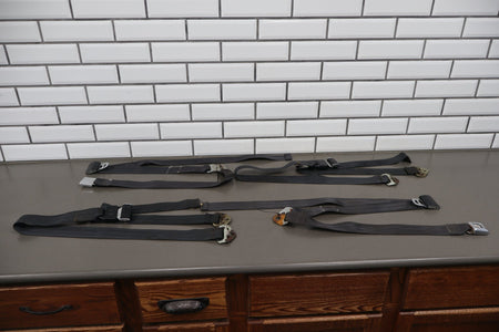90-93 Ford Mustang (Fox) Conv Seat Belt Set Front Rear
