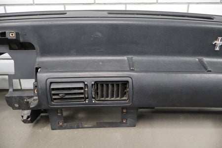 90-93 Ford Mustang (Fox) Dash Pad Black Less Cluster