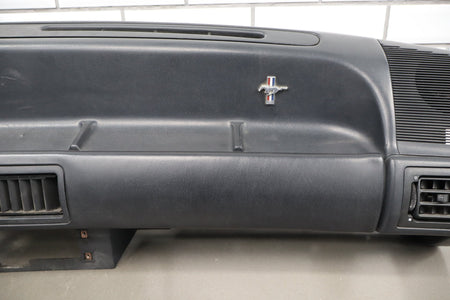 90-93 Ford Mustang (Fox) Dash Pad Black Less Cluster