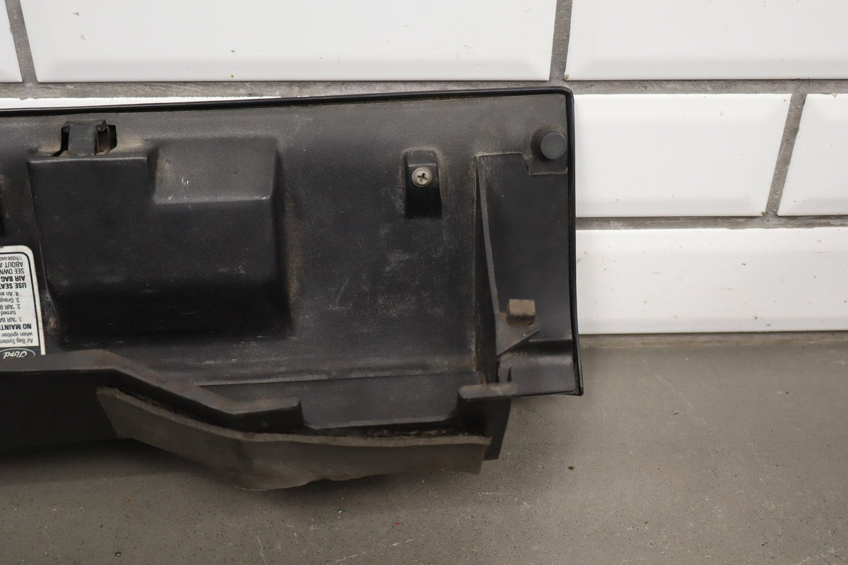 90-93 Ford Mustang (Fox) Dash Pad Black Less Cluster