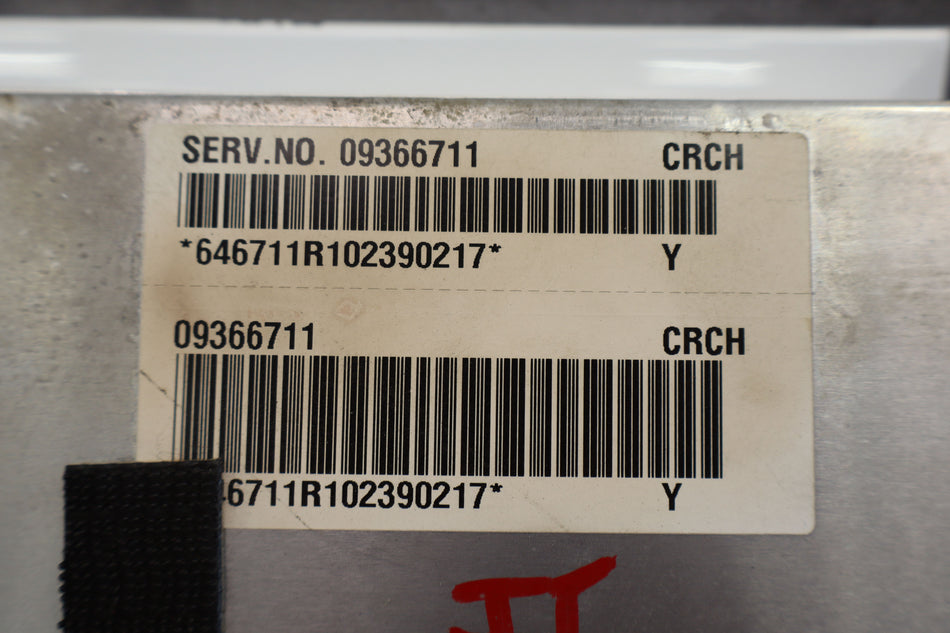 2001 Chevrolet Corvette- Chassis Control Module