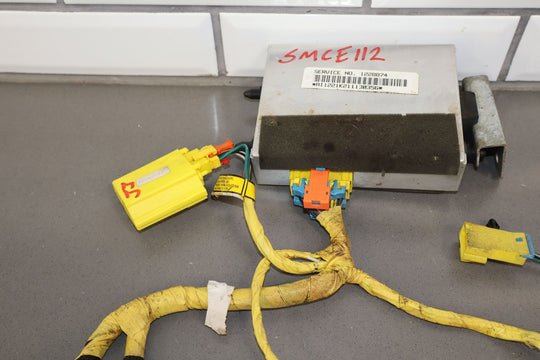 91 - 92 C4 Corvette Air Bag Control Module (Center Dash) W/Harness & Sensors