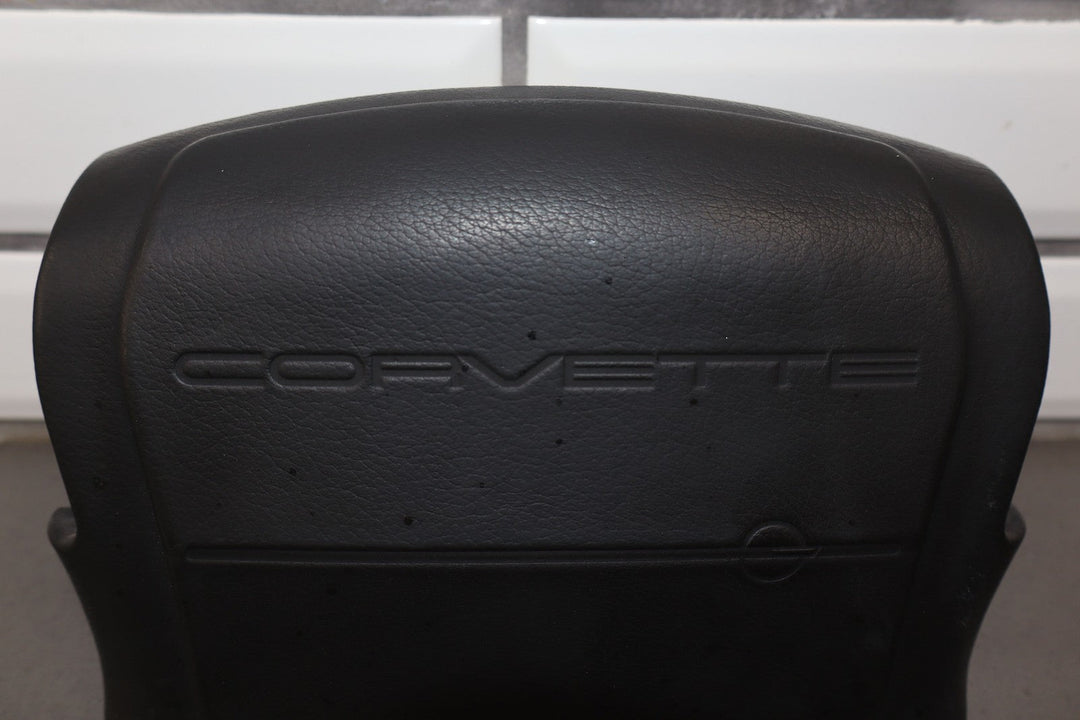 91 - 93 C4 Corvette Left Steering Wheel Air Bag (Black Trim) & Module