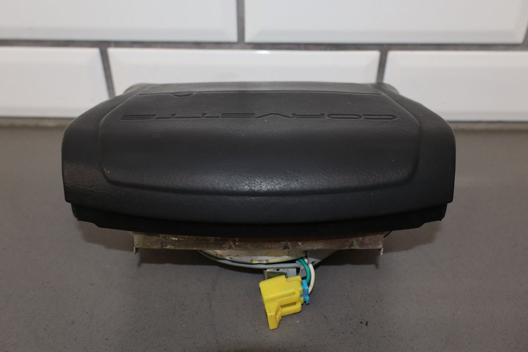 91 - 93 C4 Corvette Left Steering Wheel Air Bag (Black Trim) & Module