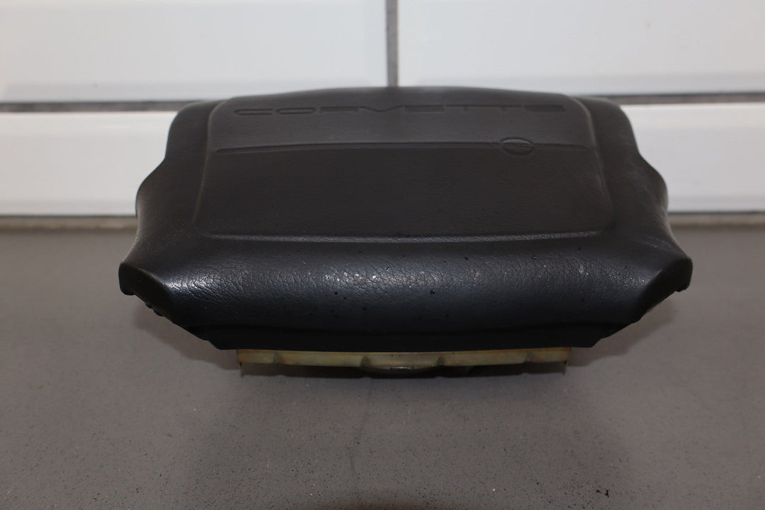 91 - 93 C4 Corvette Left Steering Wheel Air Bag (Black Trim) & Module