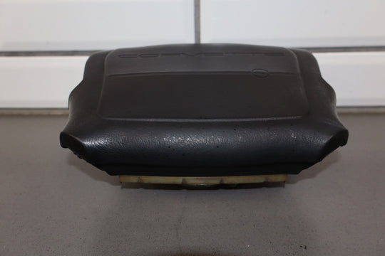 91 - 93 C4 Corvette Left Steering Wheel Air Bag (Black Trim) & Module