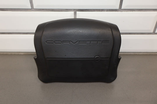 91 - 93 C4 Corvette Left Steering Wheel Air Bag (Black Trim) & Module