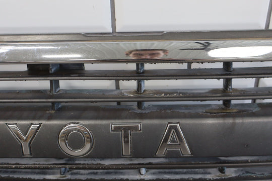 91 - 94 Toyota Land Cruiser Upper Grille *Peeling/Weathered See ALL Photos*