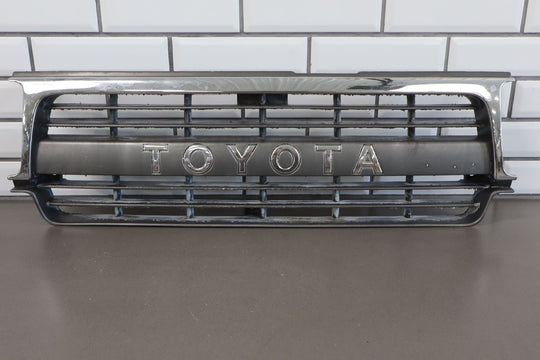 91 - 94 Toyota Land Cruiser Upper Grille *Peeling/Weathered See ALL Photos*
