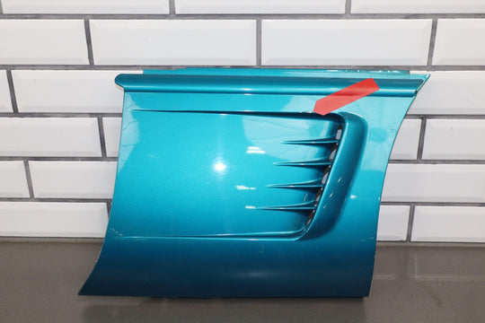 91 - 96 Chevy C4 Corvette Right Passenger Fender Bright Aqua Metallic (43U)