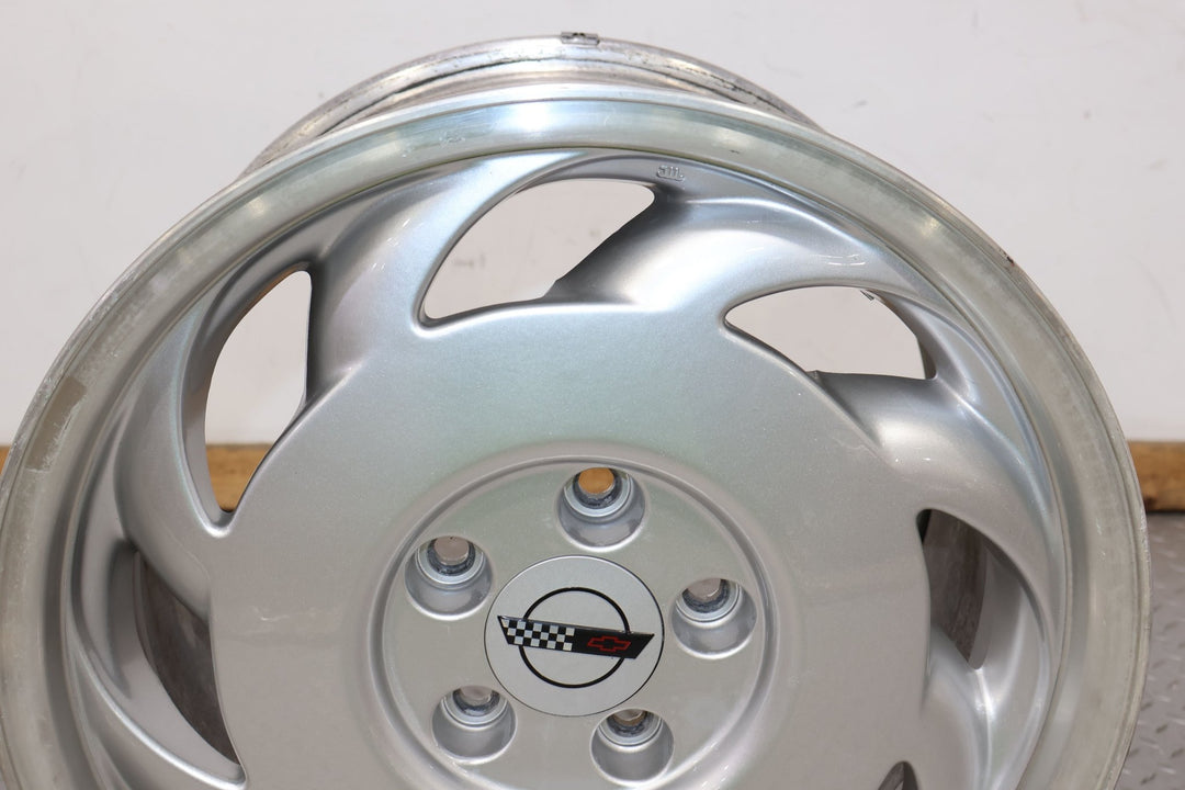 91 - 96 Corvette Left LH Directional 17x9.5 Painted Aluminum Wheel (No Tire)