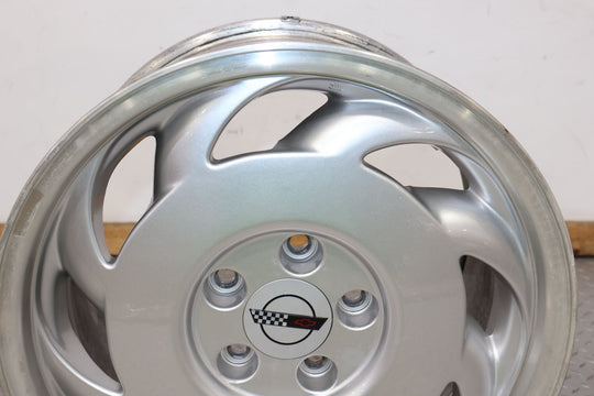 91 - 96 Corvette Left LH Directional 17x9.5 Painted Aluminum Wheel (No Tire)