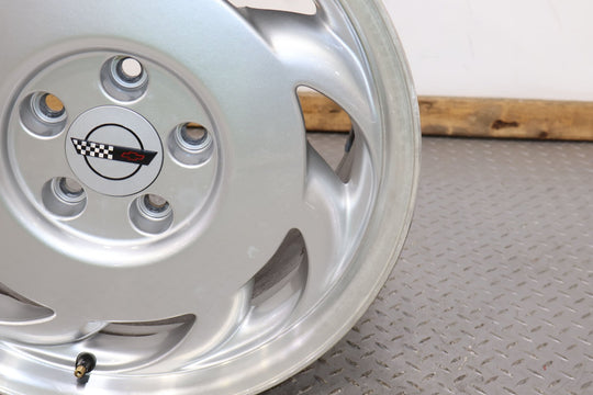 91 - 96 Corvette Left LH Directional 17x9.5 Painted Aluminum Wheel (No Tire)