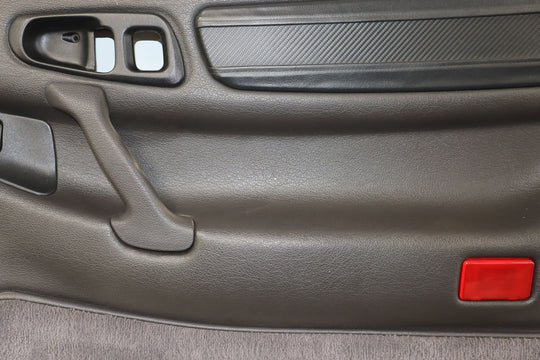 91 Mitsubishi 3000GT Passenger Right Front Interior Door Panel Graphite Grey