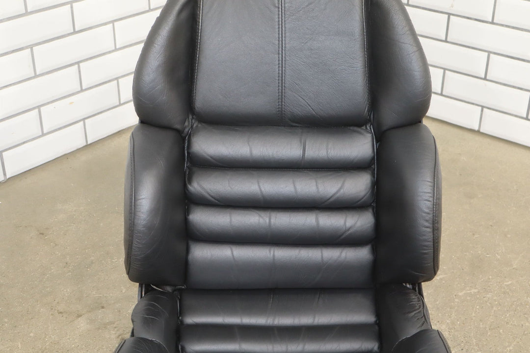 92 - 93 Corvette Right Passenger Leather Bucket Seat W/O Seat Track