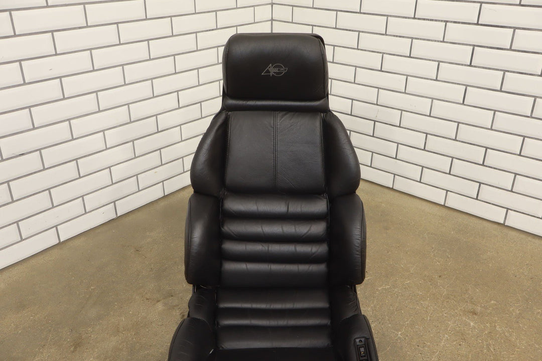 92 - 93 Corvette Right Passenger Leather Bucket Seat W/O Seat Track