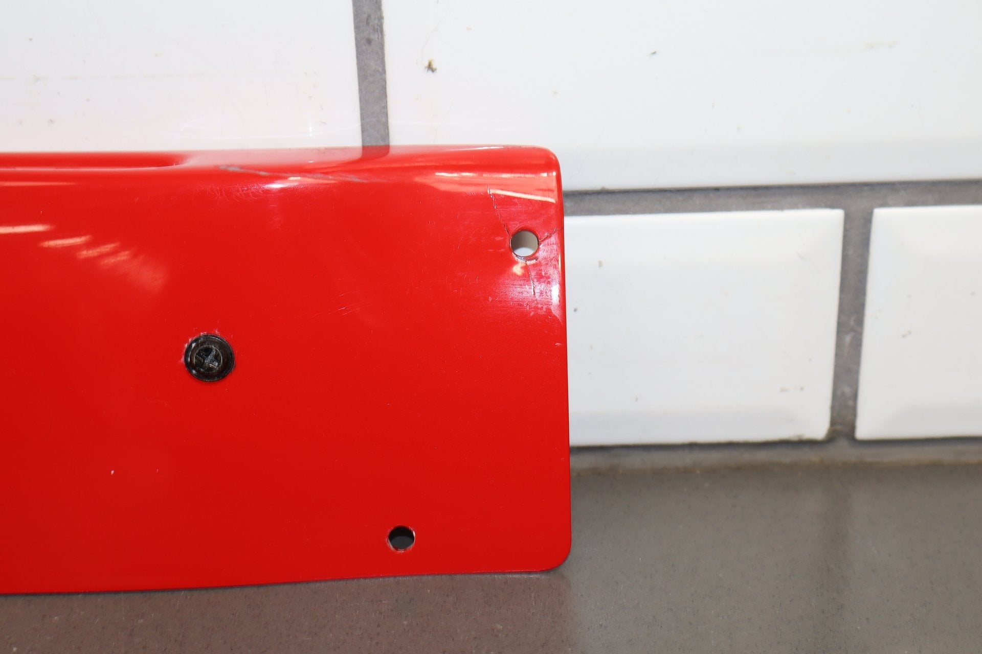 92-95 Dodge Viper RT/10 OEM 3rd Brake Light LED with Red Trim Panel