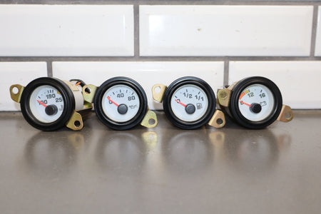 92-95 Dodge Viper RT/10 OEM Center Gauge Set White Face Low 15k Miles