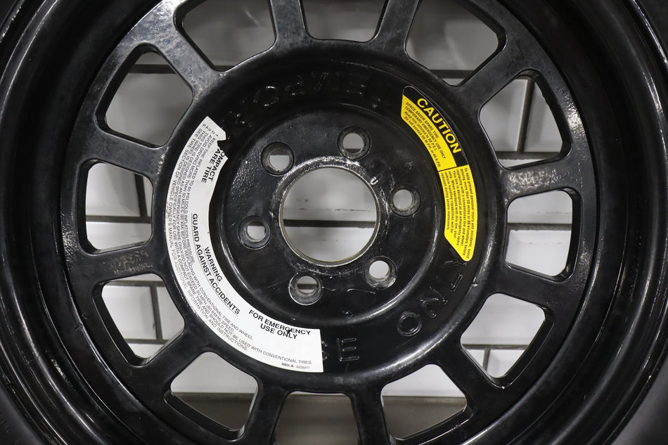 92-95 Dodge Viper RT/10 OEM Compact Spare Wheel Tire 16" 4643212 2022 DOT