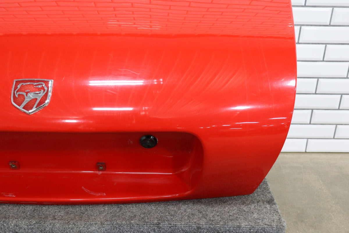 92-95 Dodge Viper RT/10 OEM Decklid Tailgate Viper Red Low 15k Miles