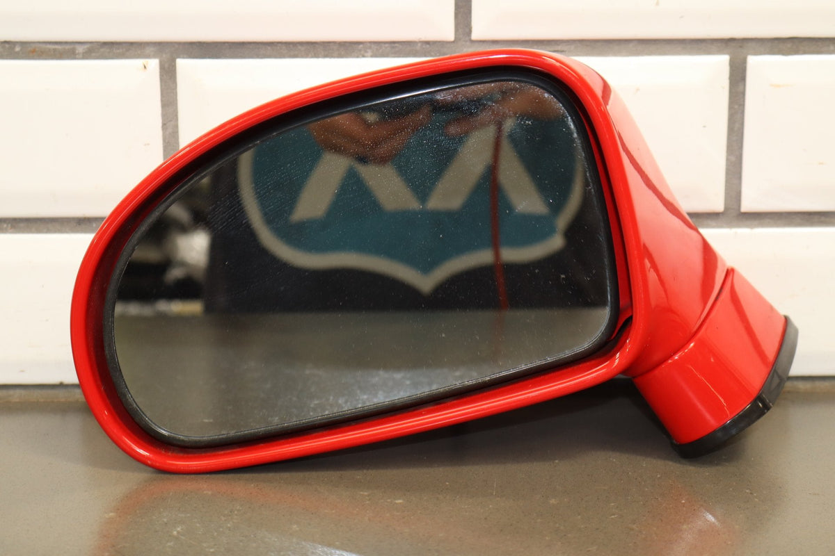 92-95 Dodge Viper RT/10 OEM LH Door Mirror 4642215 Red Low 15k Miles