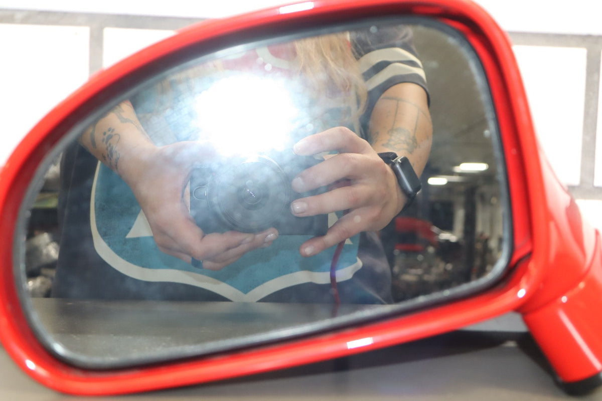 92-95 Dodge Viper RT/10 OEM LH Door Mirror 4642215 Red Low 15k Miles