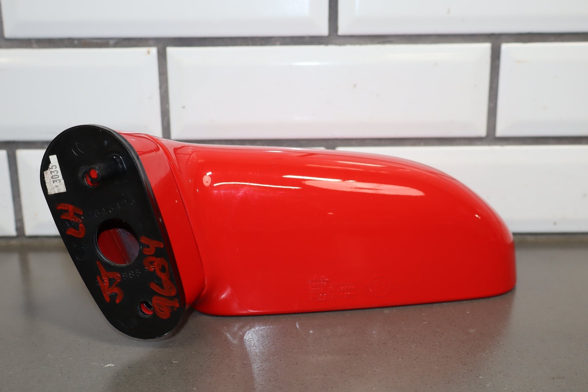 92-95 Dodge Viper RT/10 OEM LH Door Mirror 4642215 Red Low 15k Miles