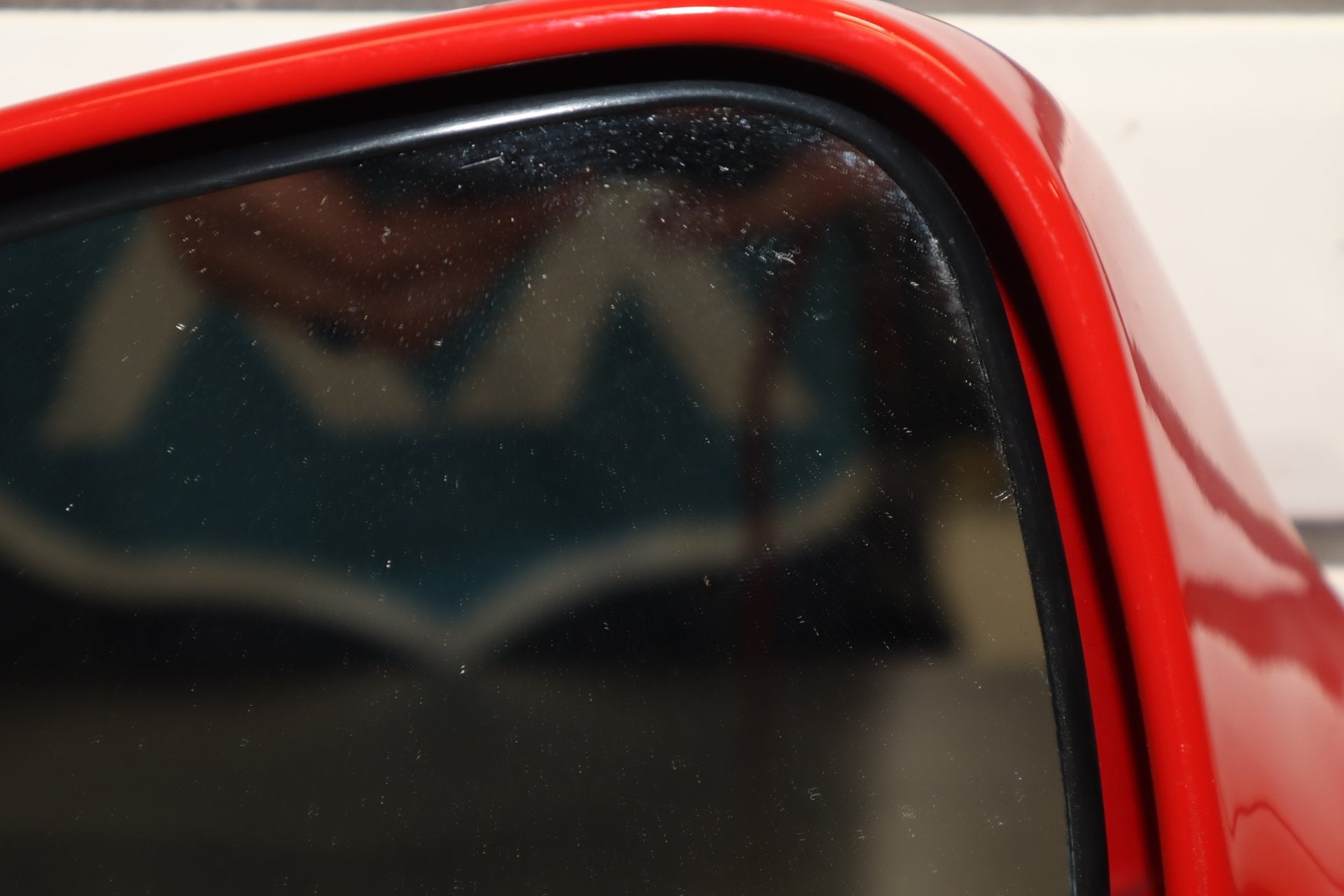92-95 Dodge Viper RT/10 OEM LH Door Mirror 4642215 Red Low 15k Miles
