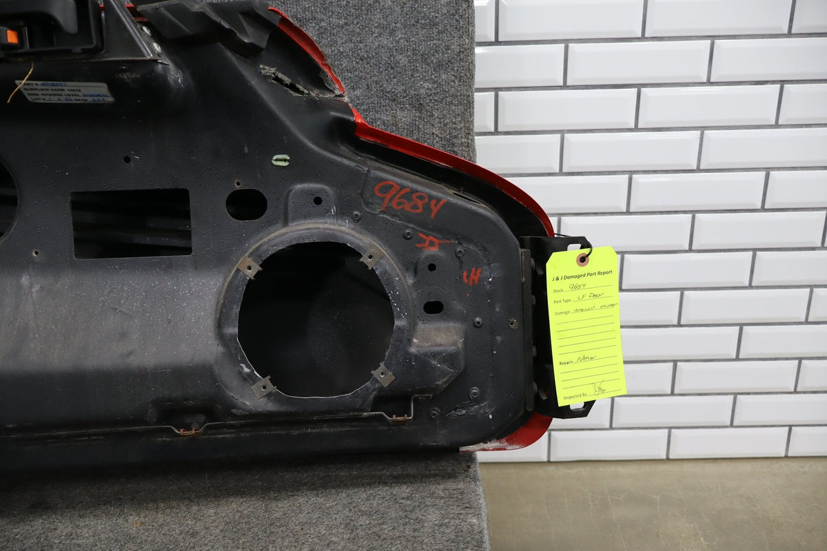 92-95 Dodge Viper RT/10 OEM LH Door Shell Viper Red Damage Low 15k