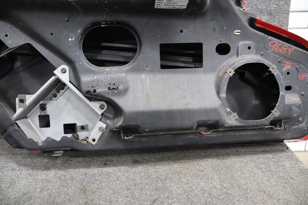 92-95 Dodge Viper RT/10 OEM LH Door Shell Viper Red Damage Low 15k