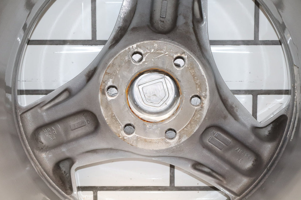 92-95 Dodge Viper RT/10 OEM Rear LH Alloy Wheel 17x13 Silver Tri-Spoke
