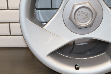 92-95 Dodge Viper RT/10 OEM Rear LH Alloy Wheel 17x13 Silver Tri-Spoke