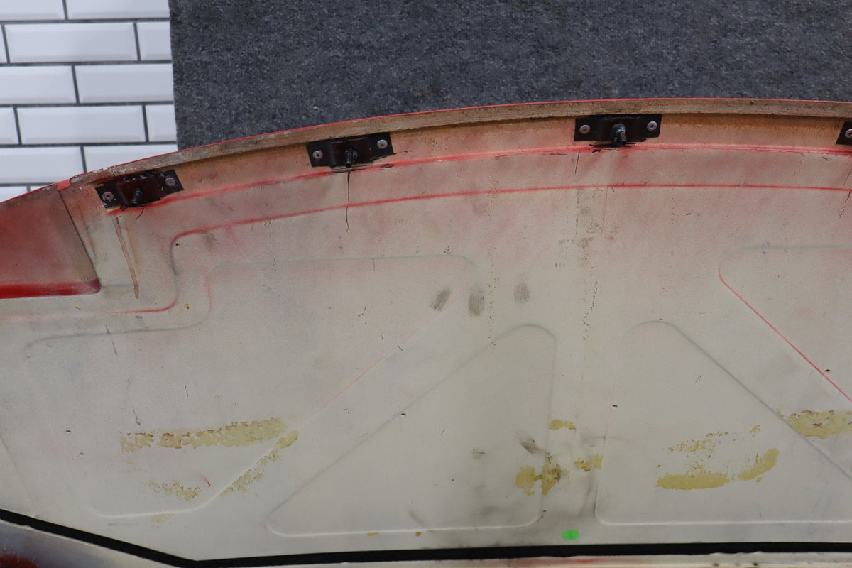 92-95 Dodge Viper RT/10 OEM Rear Window Surround Bulkhead Panel Red