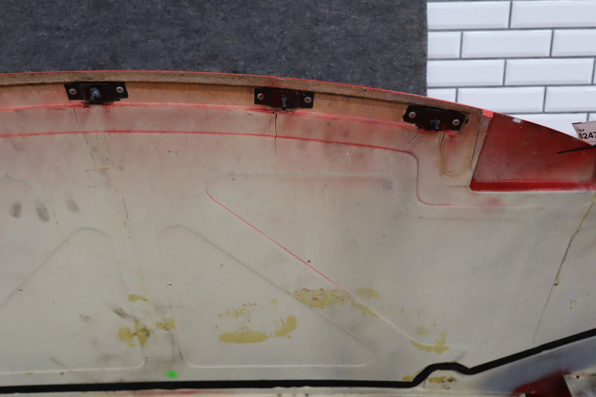 92-95 Dodge Viper RT/10 OEM Rear Window Surround Bulkhead Panel Red