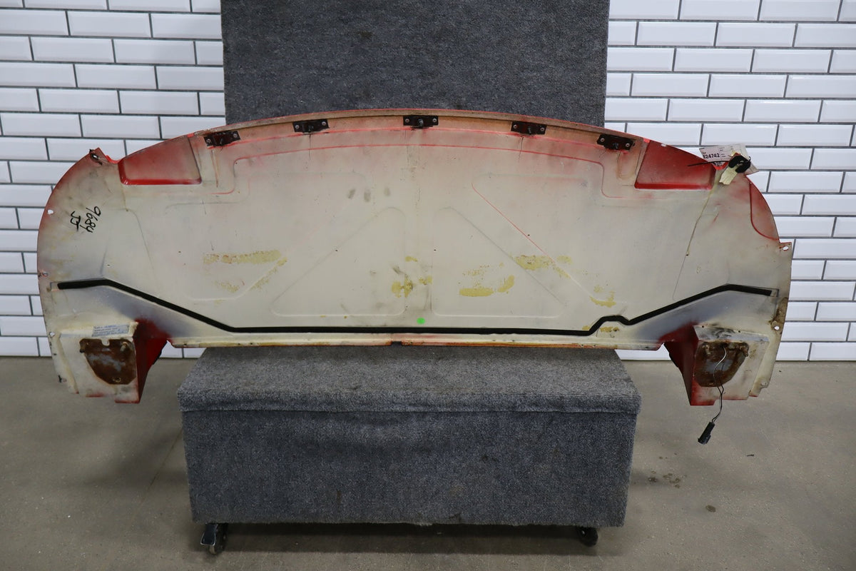92-95 Dodge Viper RT/10 OEM Rear Window Surround Bulkhead Panel Red