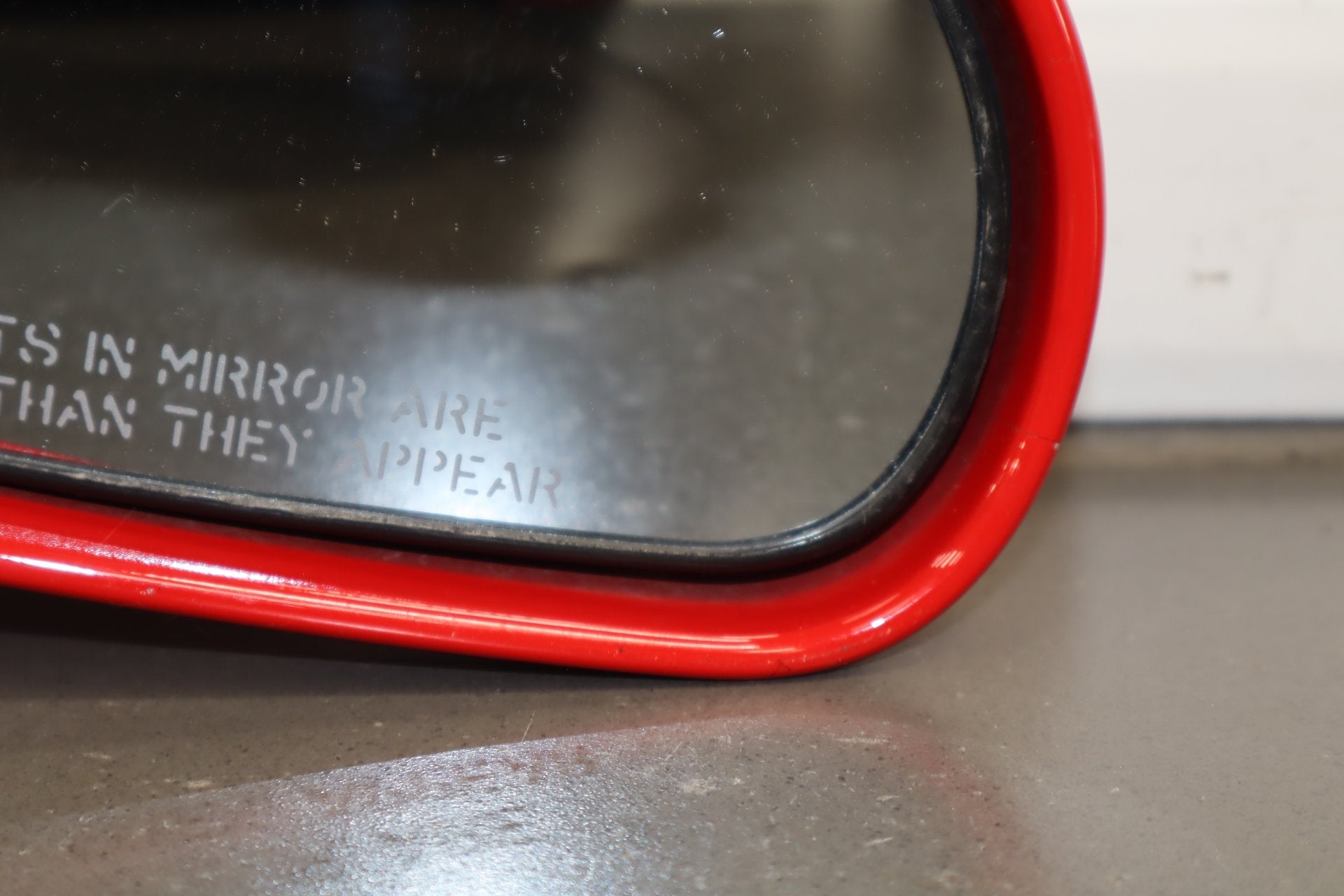 92-95 Dodge Viper RT/10 OEM RH Door Mirror 4643214 Red Low 15k Miles