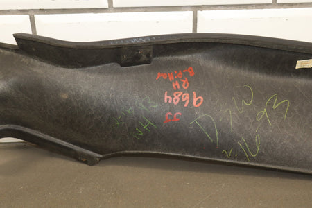 92-95 Dodge Viper RT/10 OEM RH Interior B-Pillar Trim Black