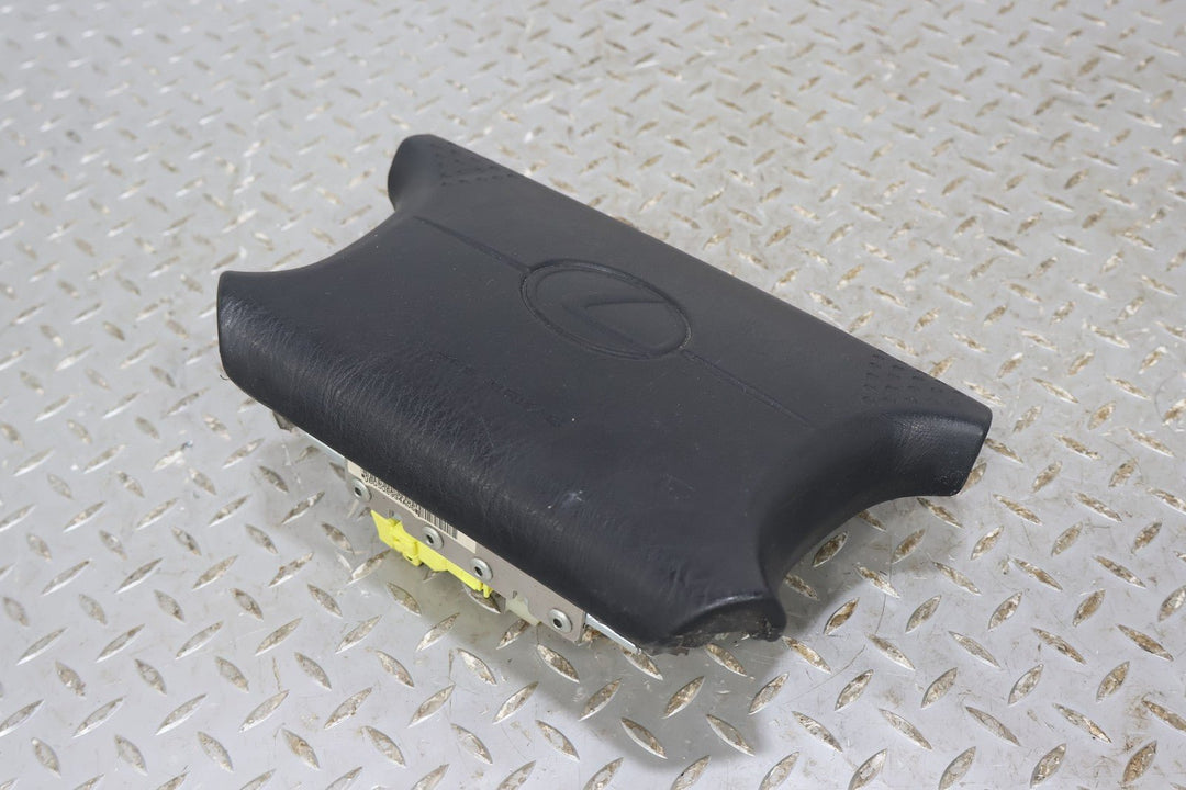 92 - 97 Lexus SC300 Left Driver Steering Wheel Airbag Black Trim